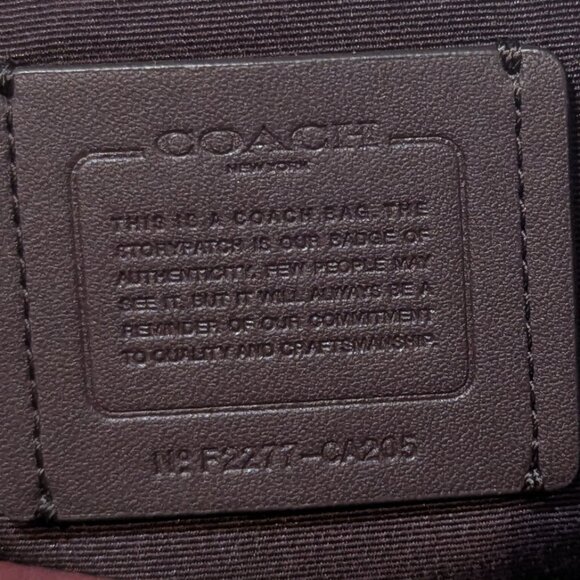 Coach Elle Shoulder Crossbody Bag + Coin Wallet Wine New No Tags - Picture 4 of 9